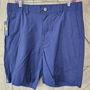 Caribbean Blue Performance Shorts Size 38x10